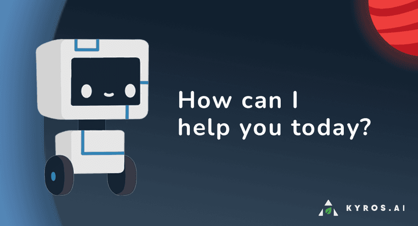 AI chat feature as a cartoon form
